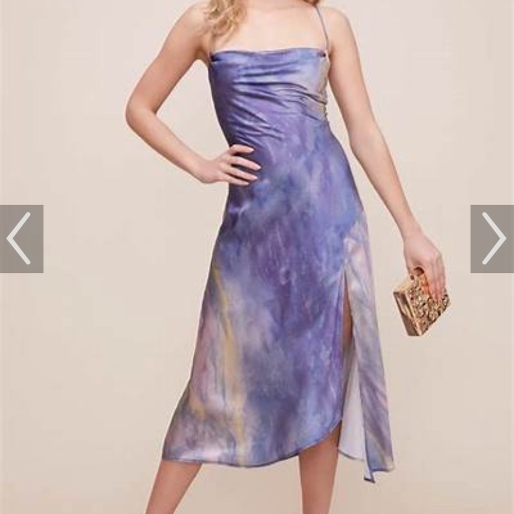 Astr Gaia dress tie dye